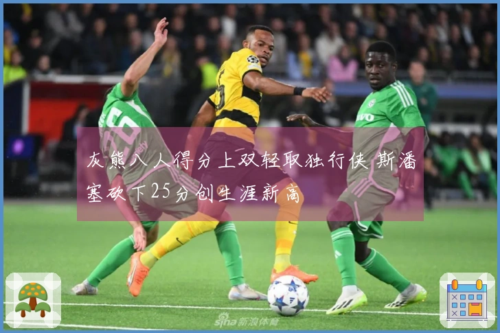 灰熊八人得分上双轻取独行侠 斯潘塞砍下25分创生涯新高