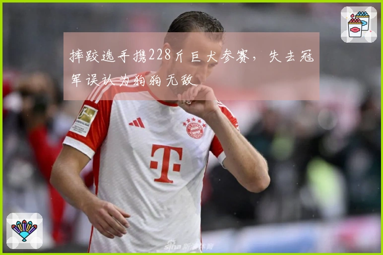 摔跤选手携228斤巨犬参赛，失去冠军误认为狗狗无敌